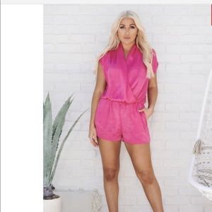 NanaMacs Pink Romper